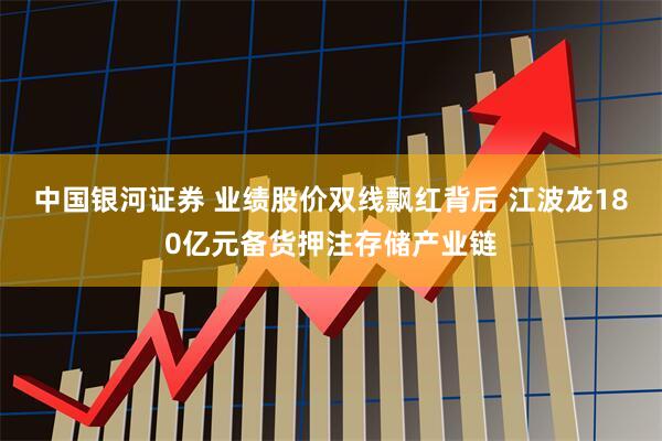 中国银河证券 业绩股价双线飘红背后 江波龙180亿元备货押注存储产业链
